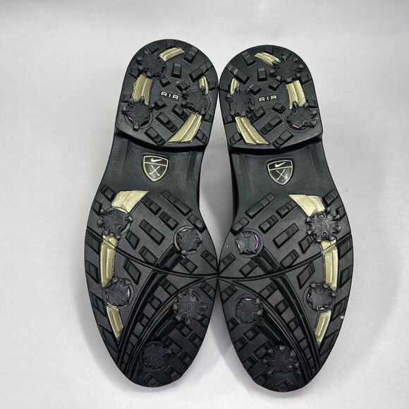 Nike Air Comfort Women's Size 8 Bella Last Black Leather Golf Shoes - Picture 10 of 12